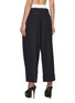 Back View - Click To Enlarge - ALEXANDER WANG - Tailored Trouser With Layered Boxer