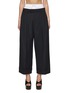 Main View - Click To Enlarge - ALEXANDER WANG - Tailored Trouser With Layered Boxer