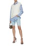 Figure View - Click To Enlarge - ALEXANDERWANG - Allover Logo Tunic Knit Top