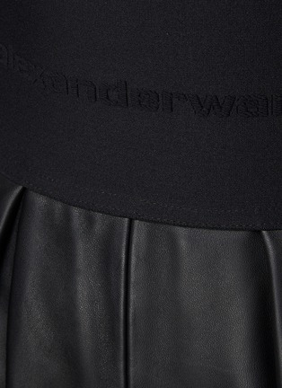  - ALEXANDER WANG - Leather Safari Shorts