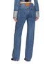 Back View - Click To Enlarge - ALEXANDER WANG - Mid Rise Relaxed Fit Jeans