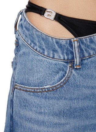 - ALEXANDER WANG - Bikini Strap Asymmetric Waistband Jeans