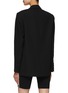 Back View - Click To Enlarge - ALEXANDERWANG - Single Breasted Notch Lapel Boxy Blazer