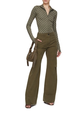 Figure View - Click To Enlarge - MISBHV - Monogram Zip Up Top