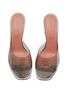 Detail View - Click To Enlarge - AMINA MUADDI - Lupita 70 PVC Heeled Sandals