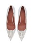 Detail View - Click To Enlarge - AMINA MUADDI - Camelia 90 Leather Pumps