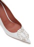 Detail View - Click To Enlarge - AMINA MUADDI - Camelia 90 Leather Pumps
