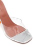 Detail View - Click To Enlarge - AMINA MUADDI - Lupita 95 PVC Heeled Sandals
