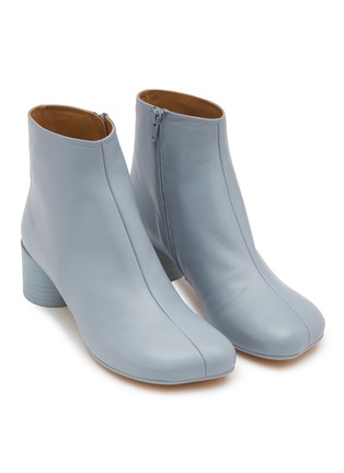 Detail View - Click To Enlarge - MM6 MAISON MARGIELA - 65 Leather Ankle Boots