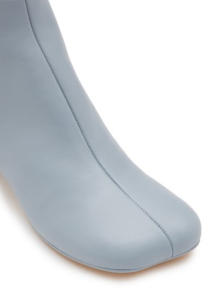 Detail View - Click To Enlarge - MM6 MAISON MARGIELA - 65 Leather Ankle Boots