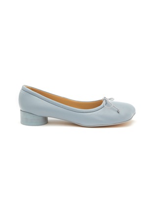 Main View - Click To Enlarge - MM6 MAISON MARGIELA - Leather Ballerina Flats