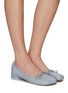 Figure View - Click To Enlarge - MM6 MAISON MARGIELA - Leather Ballerina Flats