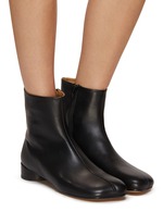 MM6 MAISON MARGIELA 35 Leather Ankle Boots Women Lane Crawford