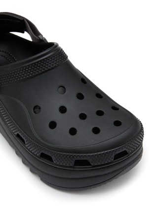 Detail View - Click To Enlarge - CROCS - Hiker 2.0 Platform Sandals With Detachable Pouch