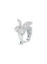 Main View - Click To Enlarge - MIO HARUTAKA - Bunny 18k White Gold Diamond Ruby Ring — US 7