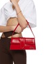 Figure View - Click To Enlarge - JACQUEMUS - Le Bambino Padded Leather Long Shoulder Bag