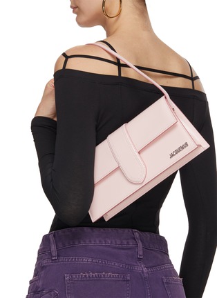 Figure View - Click To Enlarge - JACQUEMUS - Le Bambino Leather Long Shoulder Bag