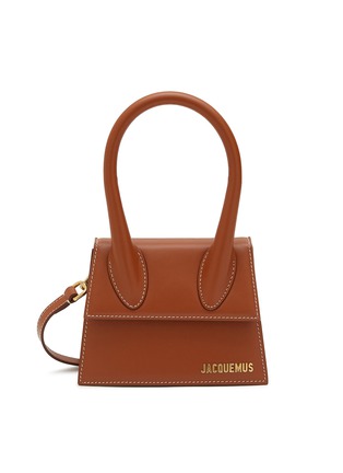 Main View - Click To Enlarge - JACQUEMUS - Le Chiquito Moyen Leather Shoulder Bag