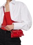 Front View - Click To Enlarge - JACQUEMUS - Le Bambino Leather Shoulder Bag