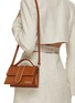 Front View - Click To Enlarge - JACQUEMUS - Large Le Bambino Leather Shoulder Bag