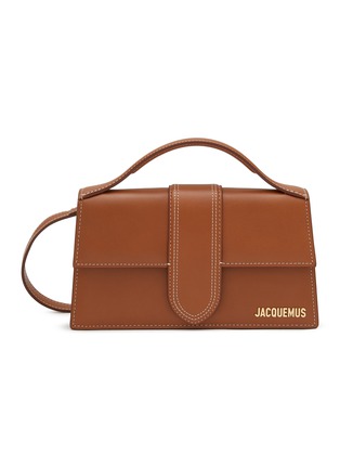 Main View - Click To Enlarge - JACQUEMUS - Large Le Bambino Leather Shoulder Bag
