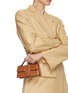 Front View - Click To Enlarge - JACQUEMUS - Le Bambino Padded Leather Shoulder Bag