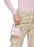 Front View - Click To Enlarge - JACQUEMUS - Small Le Chiquito Leather Shoulder Bag