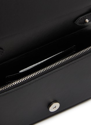 Detail View - Click To Enlarge - MM6 MAISON MARGIELA - Mini Box Leather Crossbody Bag