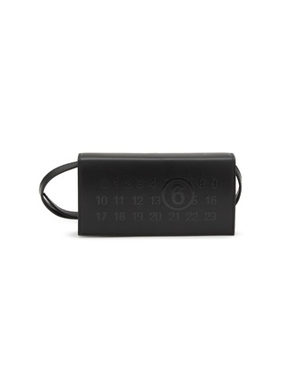 Main View - Click To Enlarge - MM6 MAISON MARGIELA - Mini Box Leather Crossbody Bag
