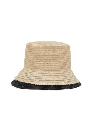 Figure View - Click To Enlarge - EUGENIA KIM - Jonah Straw Bucket Hat