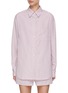 Main View - Click To Enlarge - THE FRANKIE SHOP - Lui Striped Oxford Shirt