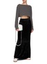 Figure View - Click To Enlarge - THE FRANKIE SHOP - Tilla Striped Cropped Top