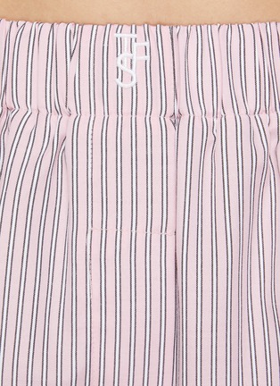  - THE FRANKIE SHOP - Lui Striped Oxford Boxer Shorts