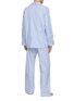 Back View - Click To Enlarge - DEREK ROSE - Striped Cotton Pyjama Set