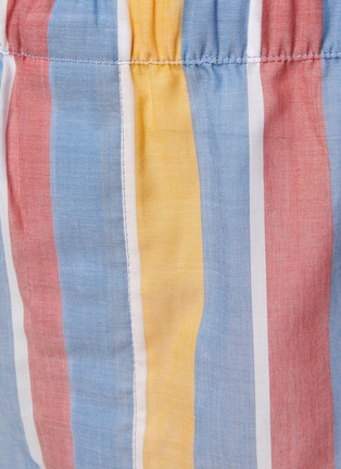 Detail View - Click To Enlarge - DEREK ROSE - Striped Magnetic Fly Cotton Boxers