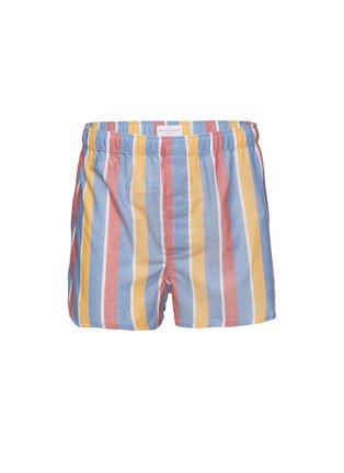 Main View - Click To Enlarge - DEREK ROSE - Striped Magnetic Fly Cotton Boxers