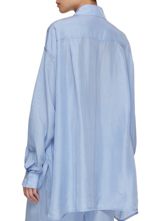 Back View - Click To Enlarge - THE FRANKIE SHOP - Georgia Twill Shirt
