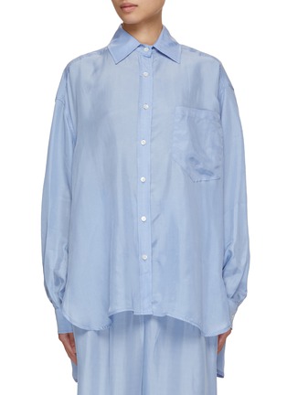 Main View - Click To Enlarge - THE FRANKIE SHOP - Georgia Twill Shirt