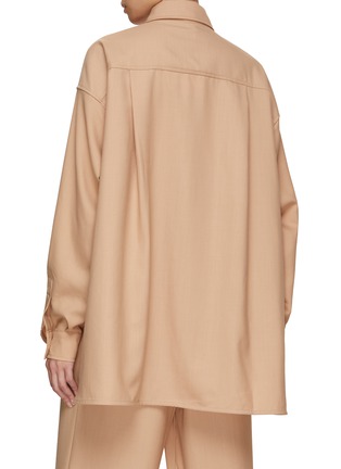 Back View - Click To Enlarge - THE FRANKIE SHOP - Georgia Twill Shirt