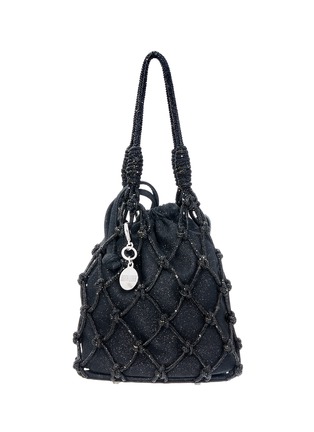 JUDITH LEIBER | Crystal Embellished Net Satin Bucket Bag | Women | Lane ...