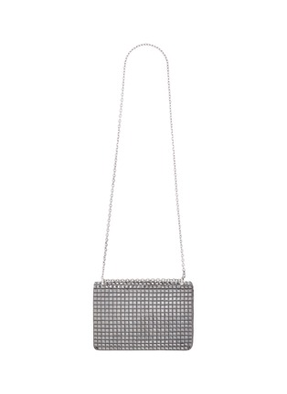 Detail View - Click To Enlarge - JUDITH LEIBER - Hotfix Embellished Leather Shoulder Bag