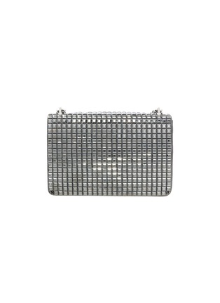 Main View - Click To Enlarge - JUDITH LEIBER - Hotfix Embellished Leather Shoulder Bag