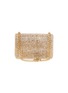Back View - Click To Enlarge - JUDITH LEIBER - Hotfix Embellished Leather Shoulder Bag
