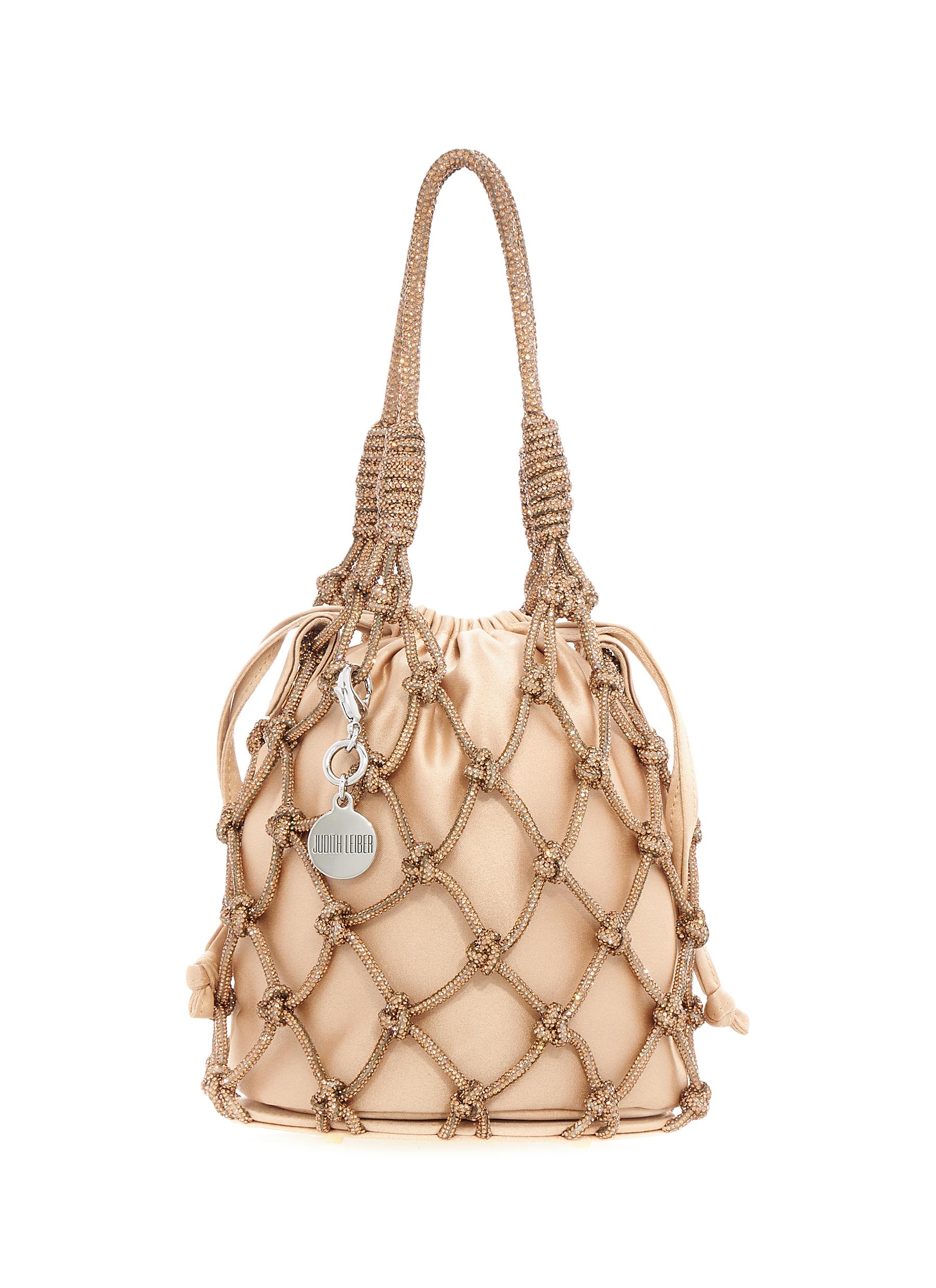 Satin bucket clearance bag