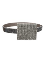Medium embellished leather belt bag deals
