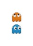Main View - Click To Enlarge - ANYA HINDMARCH - Pac-Man Ghost Stickers — Set Of 2
