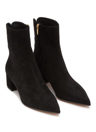 Detail View - Click To Enlarge - GIANVITO ROSSI - 45 Ankle Boots