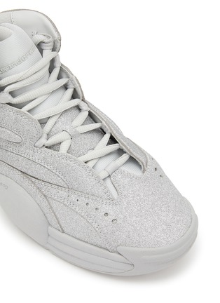 Detail View - Click To Enlarge - ALEXANDERWANG - AW Hoop Glitter Sneakers