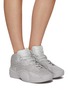Figure View - Click To Enlarge - ALEXANDERWANG - AW Hoop Glitter Sneakers