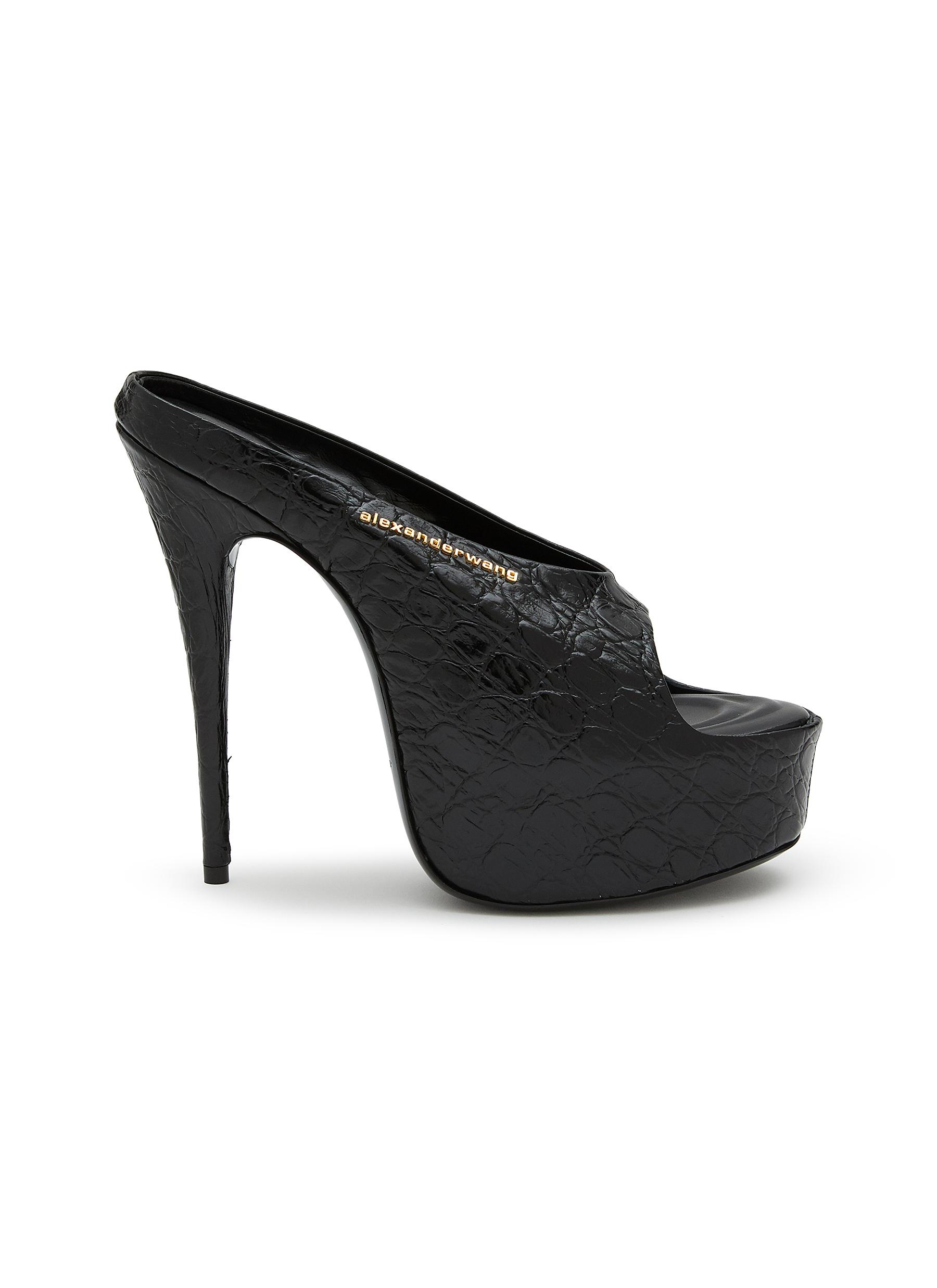 今 話題 の 人気 商品 alexanderwang Vanna ミュール - ミュール Black 36 靴